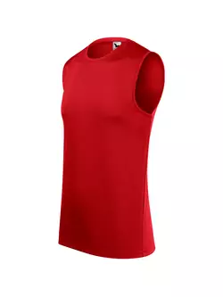 MALFINI BREEZE Sportovní pánské tílko bez rukávů, 100 % polyester, červená 8200712