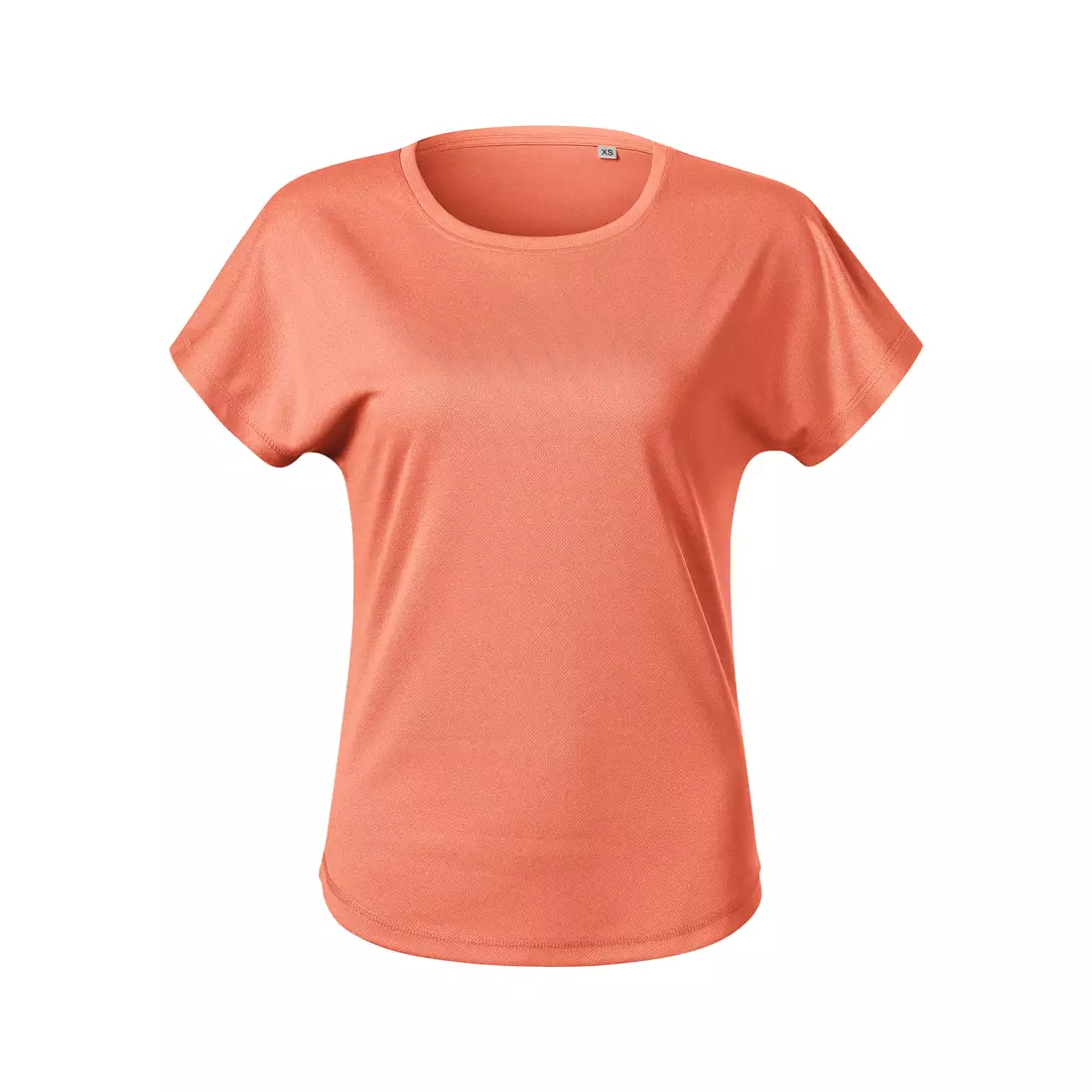 MALFINI CHANCE GRS Dámské sportovní tričko, krátký rukáv, mikro polyester z recyklovaných materiálů, sunset melírovaná 811M912