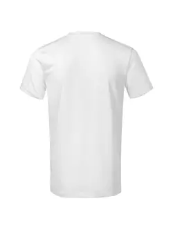 MALFINI CHANCE GRS Pánské sportovní tričko, krátký rukáv, mikro polyester z recyklovaných materiálů, bílé 8100013
