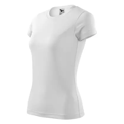 MALFINI FANTASY - Dámské sportovní tričko z 100 % polyesteru, bílé 1400012-140