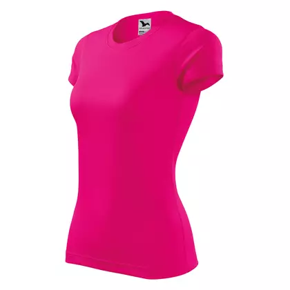 MALFINI FANTASY - Dámské sportovní tričko z 100 % polyesteru, neonově růžové 1408912-140