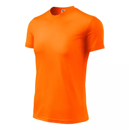 MALFINI FANTASY - Dětské sportovní tričko z 100 % polyesteru, neonově oranžové 1479109-147