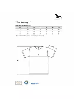 MALFINI FANTASY - pánské sportovní tričko z 100% polyesteru, neonově mandarinkové 1248813-124