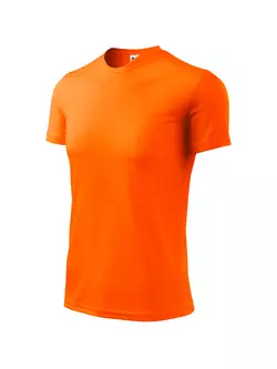 MALFINI FANTASY - pánské sportovní tričko z 100% polyesteru, neonově oranžové 1249113-124