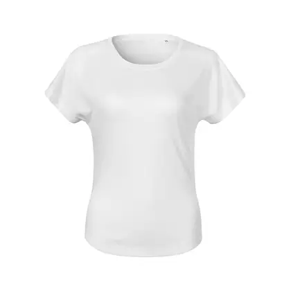 ALFINI CHANCE GRS Dámské sportovní tričko, krátký rukáv, mikro polyester z recyklovaných materiálů, bílé 8110012