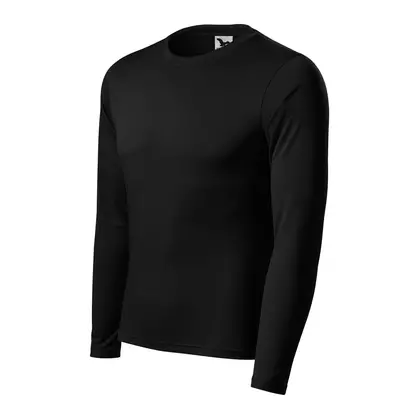 MALFINI PRIDE Pánská sportovní dlouhý rukáv tričko, černá 1680112