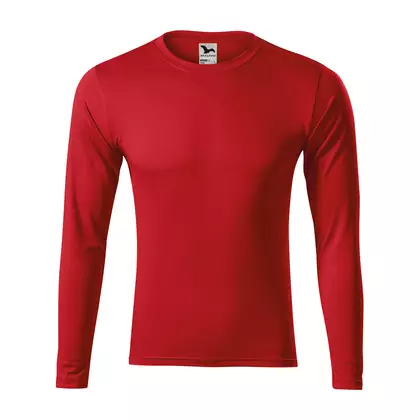 MALFINI PRIDE Pánská sportovní dlouhý rukáv tričko, červená 1680712