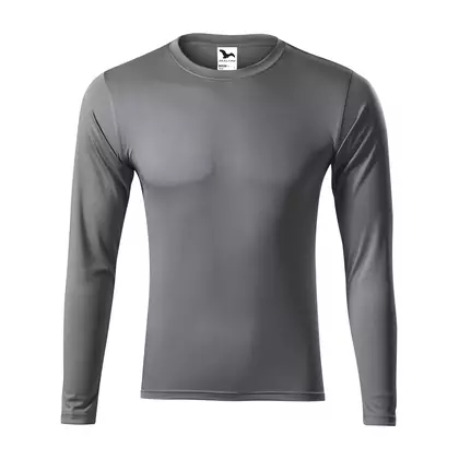 MALFINI PRIDE Pánská sportovní dlouhý rukáv tričko, ocelově modrá 1683612