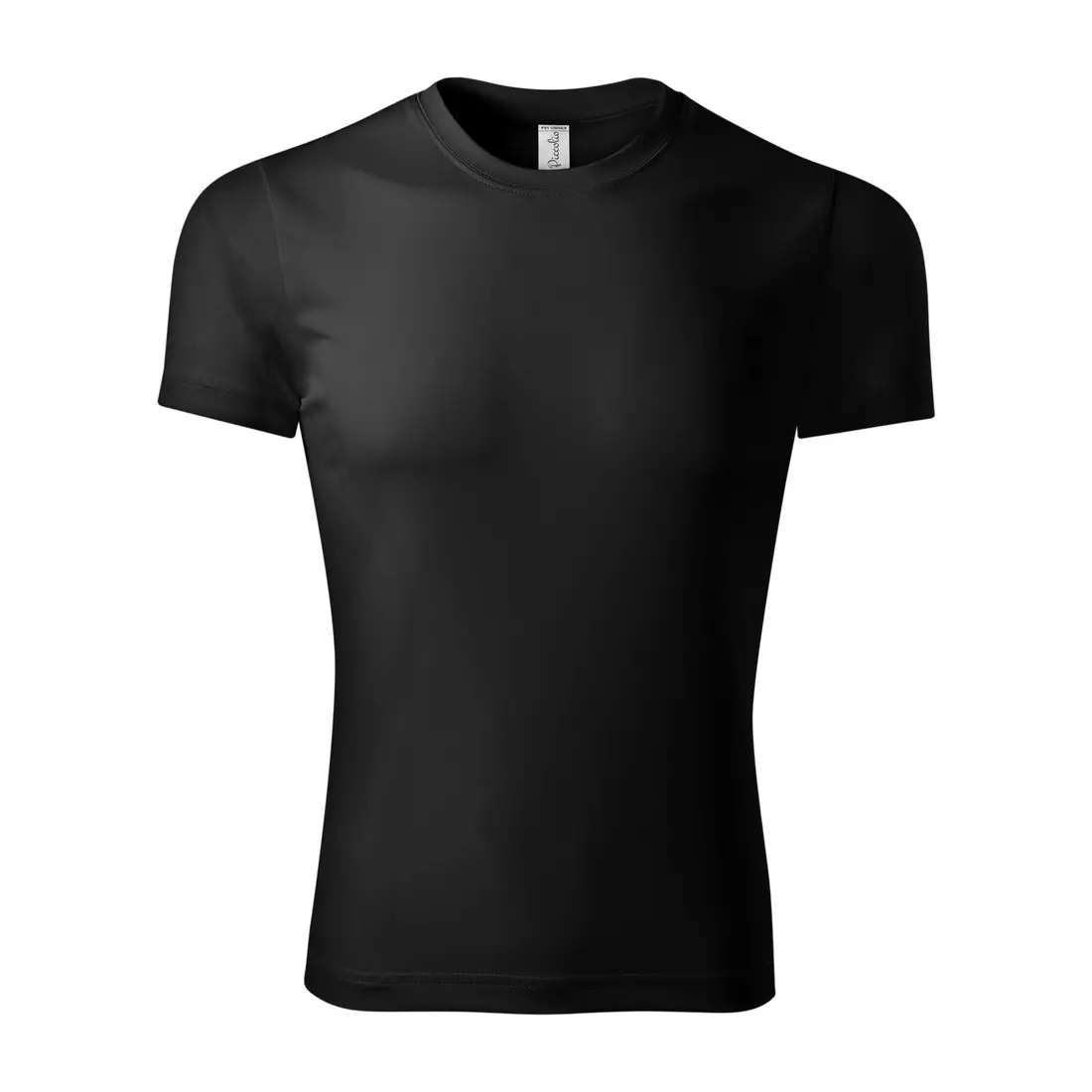 PICCOLIO PIXEL Sportovní tričko T-shirt, krátký rukáv, pánské, černé, 100 % polyester P810112