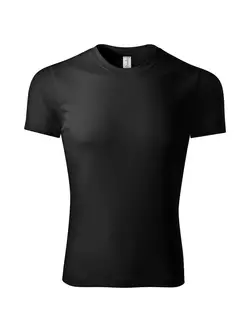 PICCOLIO PIXEL Sportovní tričko T-shirt, krátký rukáv, pánské, černé, 100 % polyester P810112