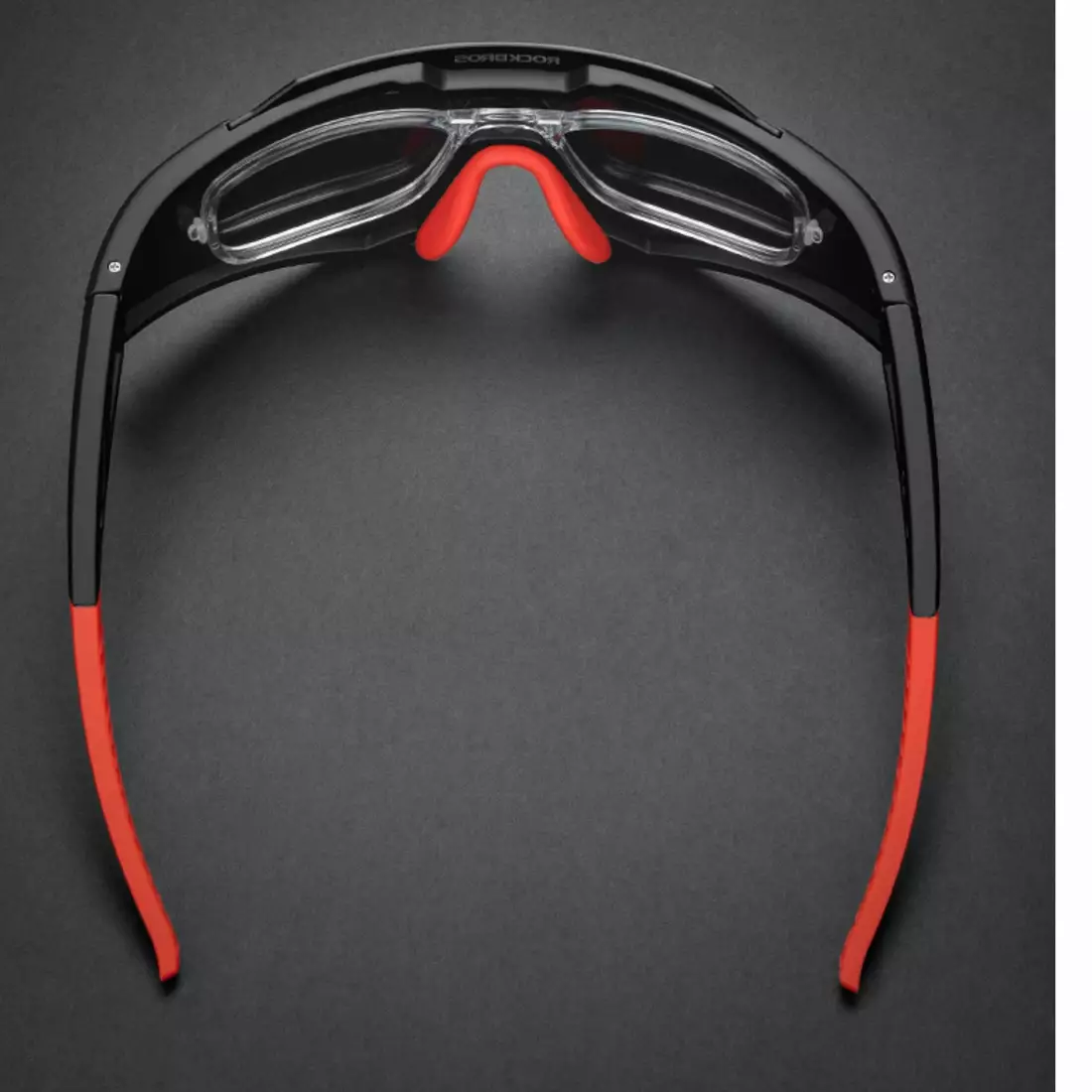 Rockbros Sportovní / Cyklistické polarizační sluneční brýle, Černé 14110006005