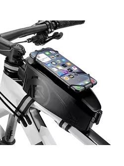 Rockbros cyklistická taška na horní trubku s držákem na telefon, černá 30120018001