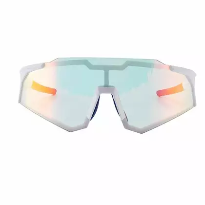 Rockbros Sportovní / Cyklistické fototónové sluneční brýle, Bílé 14110006002
