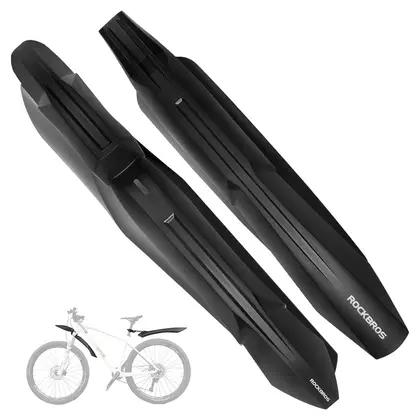 Rockbros bicycle fender set, černá 24-29'' 28210003001