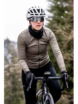 Rogelli dámská cyklistická mikina CORE zelená