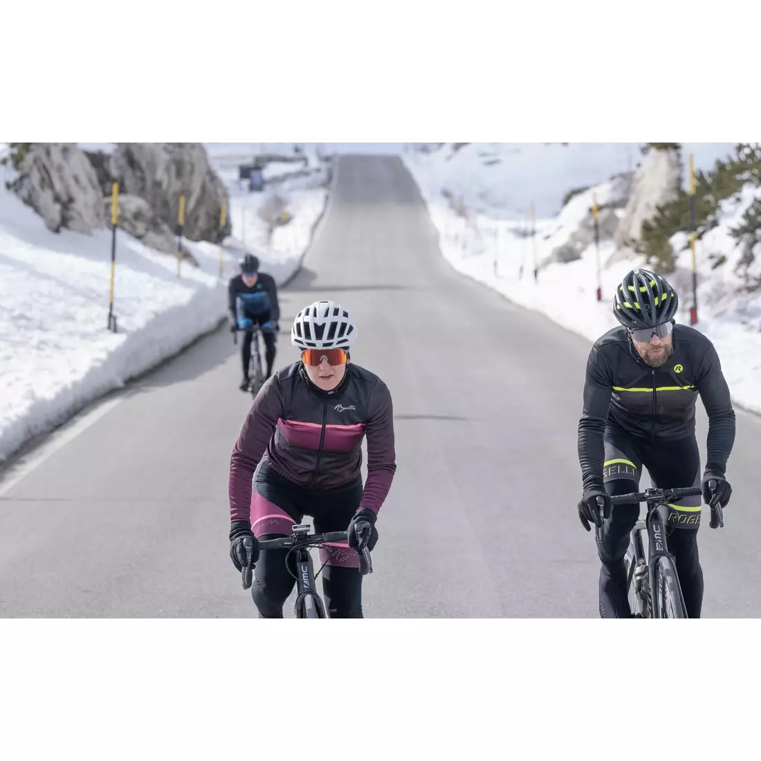 Rogelli dámská zimní membránová cyklistická bunda IMPRESS II