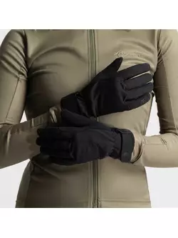 Rogelli dámské zimní cyklistické rukavice CORE II, černé