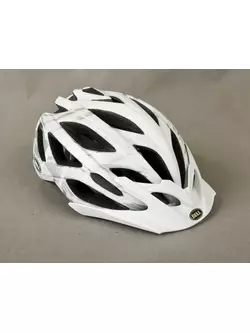 BELL SEQUENCE stříbrná bílá cyklistická přilba