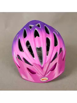 BELL SOLARA - dámská cyklistická helma růžová a fialová