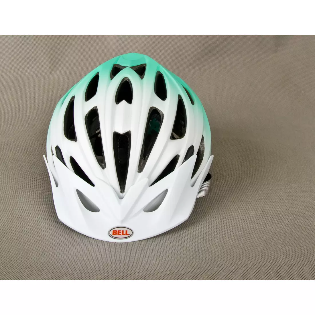 BELL SOLARA - dámská cyklistická přilba, bílá a zelená