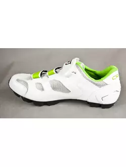 CRONO TRACK - MTB cyklistické boty - barva: Bílá a zelená