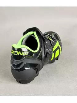 CRONO TRACK - MTB cyklistické boty - barva: Černá a zelená