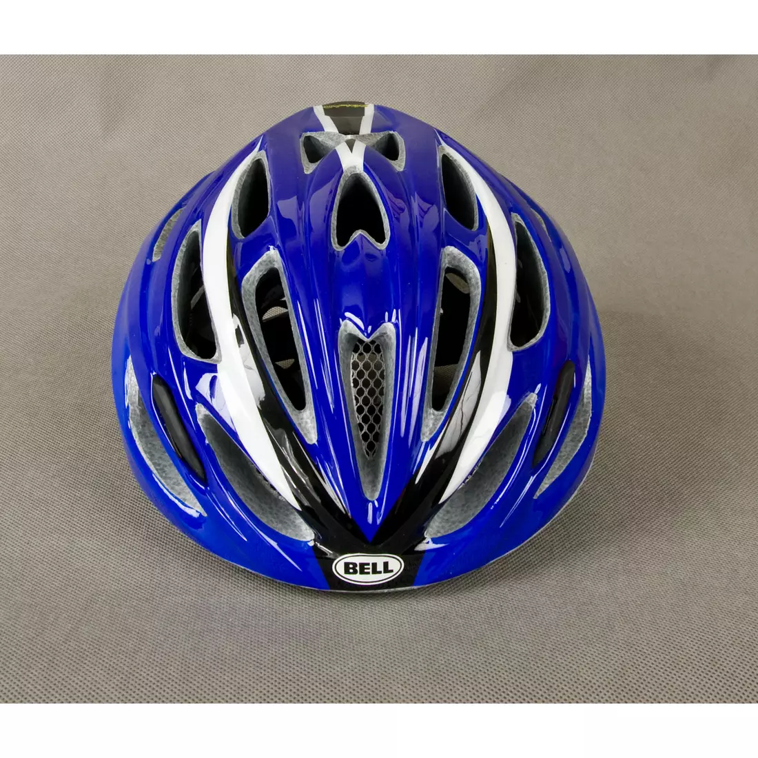 Cyklistická helma BELL SOLAR bílá modrá