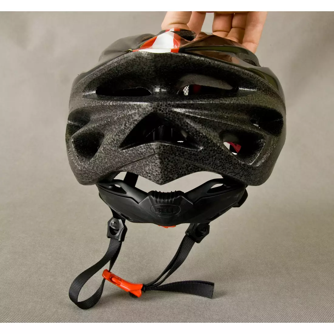 Cyklistická helma BELL SOLAR černo červená