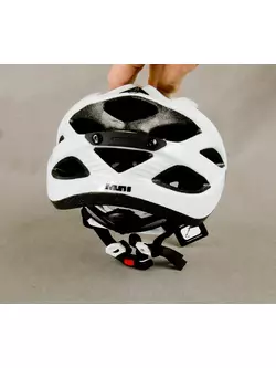 Cyklistická přilba BELL - MUNI, barva: Bílá a stříbrná