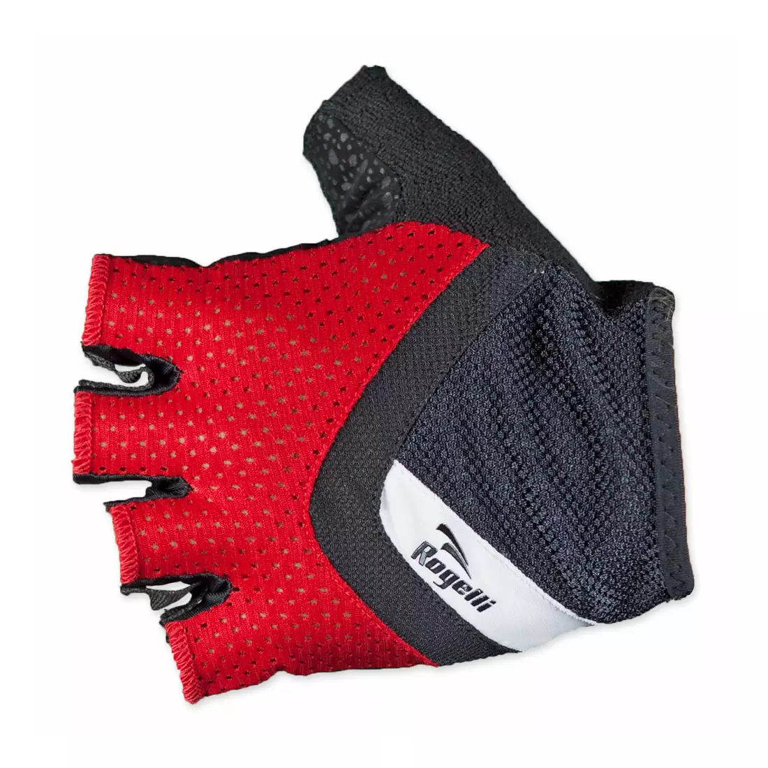 Cyklistické rukavice ROGELLI BROOKER, červené