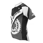 Cyklistický dres MikeSPORT DESIGN MB, černý