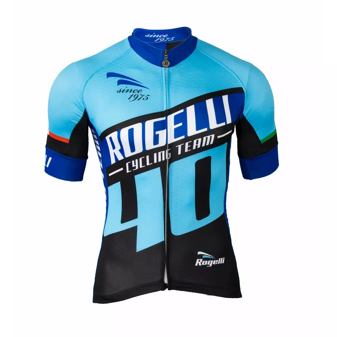 Cyklistický dres ROGELLI 40 ANNIVERSARY, modrý