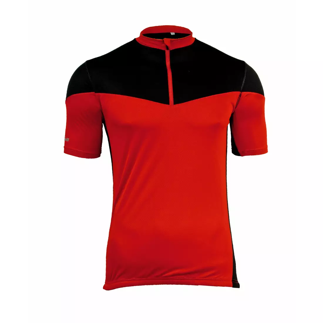 Cyklistický dres ROGELLI MAZZIN 001.059, červeno-černý