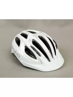 Dámská cyklistická přilba GIRO VENUS II, barva: Bílá a stříbrná