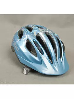Dámská cyklistická přilba GIRO VENUS II, barva: Modrá a bílá
