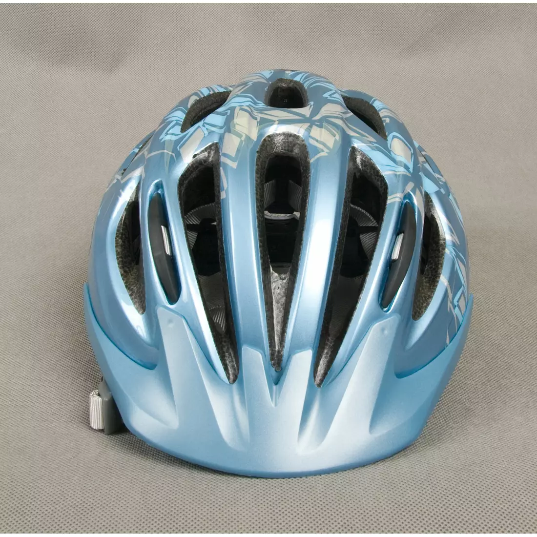 Dámská cyklistická přilba GIRO VENUS II, barva: Modrá a bílá