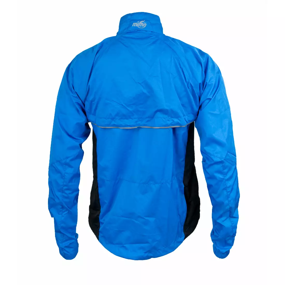 MikeSPORT SWORD - cyklistická bunda, odepínací rukávy, barva: Černá a modrá