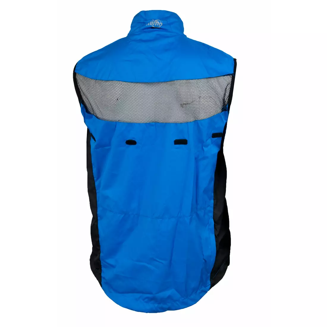 MikeSPORT SWORD - cyklistická bunda, odepínací rukávy, barva: Černá a modrá