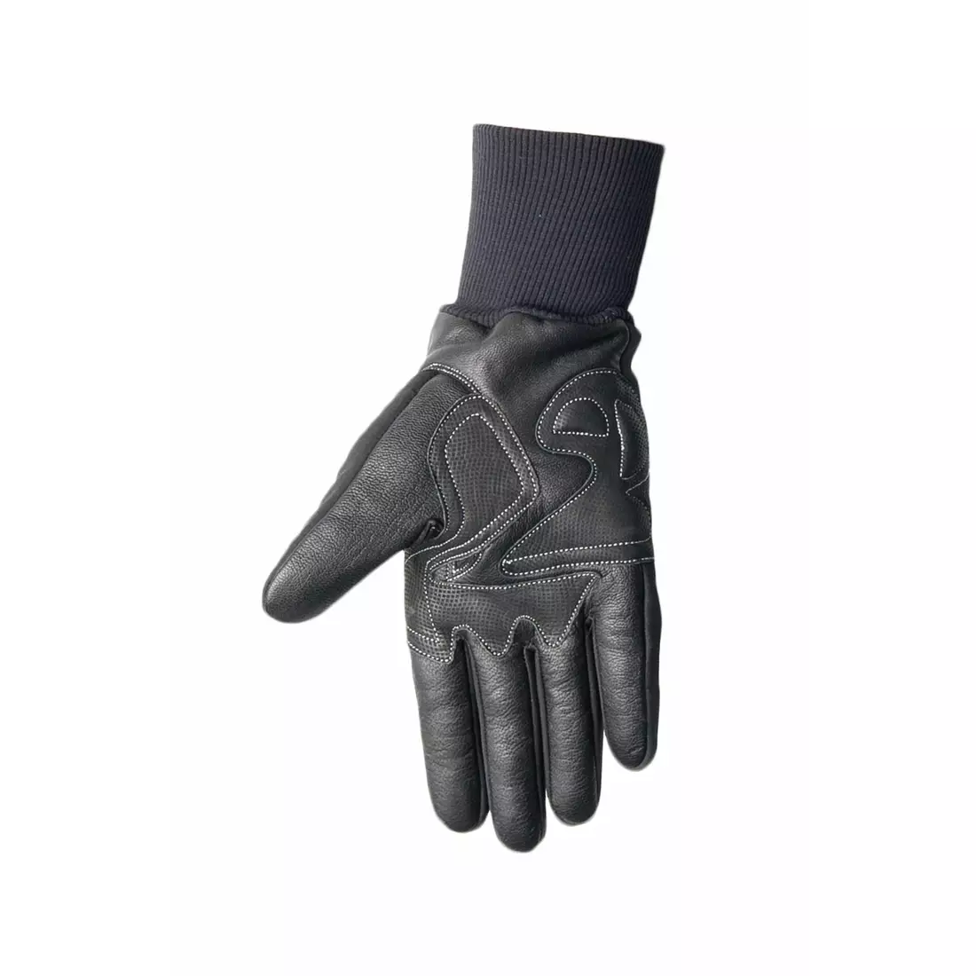 POLEDNIK zimní cyklistické rukavice RSW, barva: černá