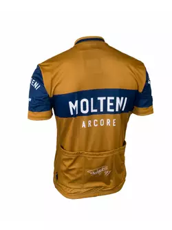 ROGELLI BIKE MOLTENI cyklistický dres 001.218, barva: hnědá