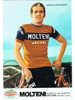 ROGELLI BIKE MOLTENI cyklistický dres 001.218, barva: hnědá