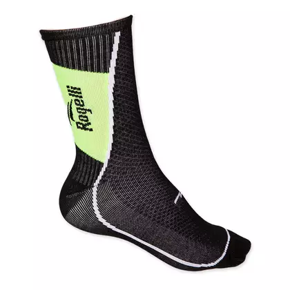 ROGELLI BIKE RCS-02 - Thermocool - cyklistické ponožky, fluor 007.124