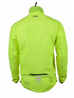 ROGELLI OHIO - nepromokavá cyklistická bunda, barva: Fluor