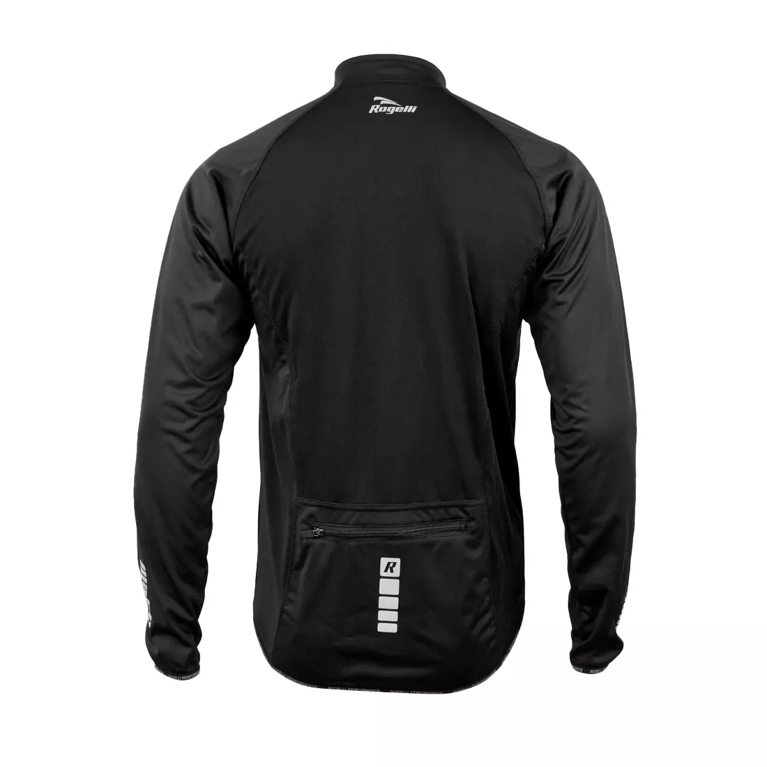 ROGELLI PESARO - pánská Softshellová cyklistická bunda, barva: Černá