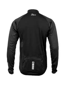 ROGELLI PESARO - pánská Softshellová cyklistická bunda, barva: Černá