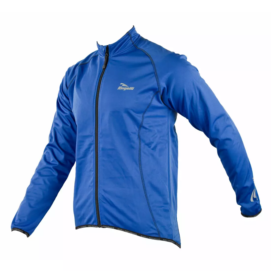 ROGELLI PESARO - pánská softshellová cyklistická bunda, barva: Modrá