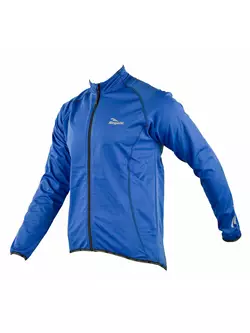 ROGELLI PESARO - pánská softshellová cyklistická bunda, barva: Modrá