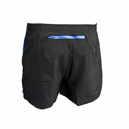 ROGELLI RUN TARANTO volné běžecké šortky, černé a modré