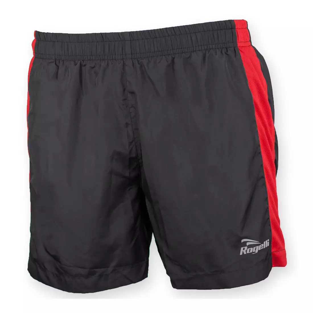 ROGELLI RUN TARANTO volné běžecké šortky, černé a červené