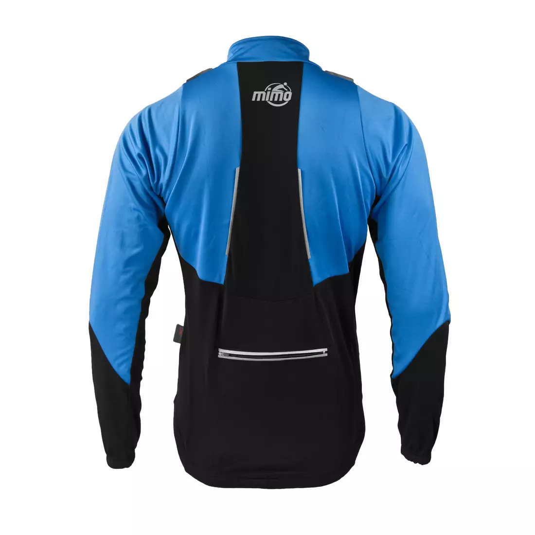 Softshellová cyklistická bunda MikeSPORT DRAGON černo-modrá
